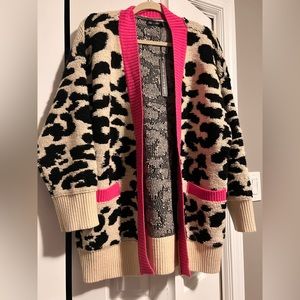 Beautiful animal print cardigan from Lyla & Luxe!